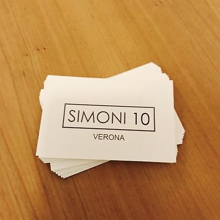 Simoni 10 Otel Verona Dış mekan fotoğraf